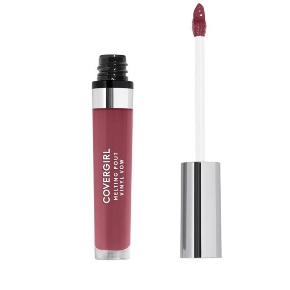 New Melting Pout Vinyl Vow 💋 Liquid Lipstick #215 Caught Up‎ CoverGirl 0.11 oz